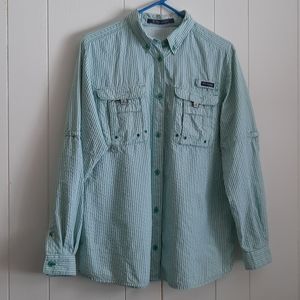 Columbia super Bahama  ladies LG fishing shirt